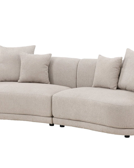 Cielo 3-istuttava sohva - beige bouclé - KalusteDuo_Huonekaluliike_Sohva