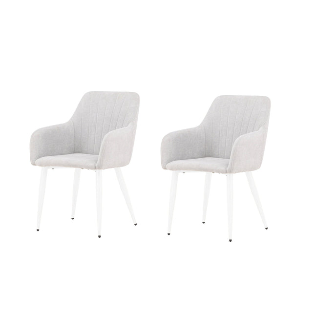 Comfort ruokatuoli 2 kpl - vaaleanharmaa / FSC 100% - KalusteDuo_Huonekaluliike_Tuoli
