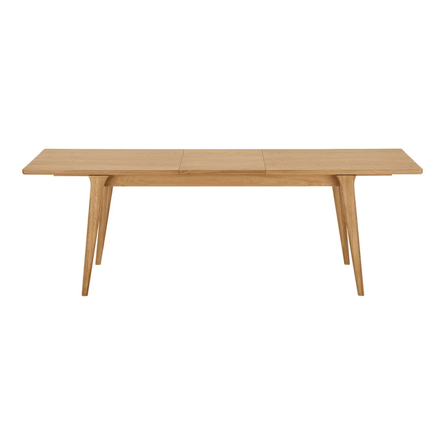 Darwin jatkettava ruokapöytä, tammi 180–230 cm - KalusteDuo_Huonekaluliike_Ruokapöytä