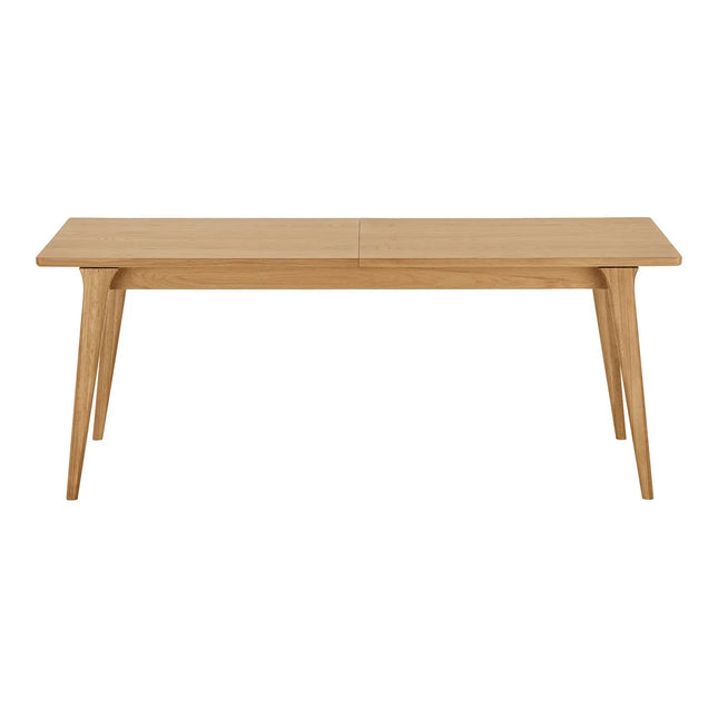 Darwin ruokapöytä tammi - 100×240–290–340 cm - KalusteDuo_Huonekaluliike_Ruokapöytä