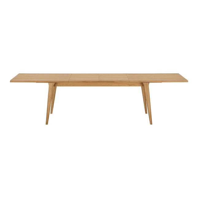 Darwin ruokapöytä tammi - 100×240–290–340 cm - KalusteDuo_Huonekaluliike_Ruokapöytä