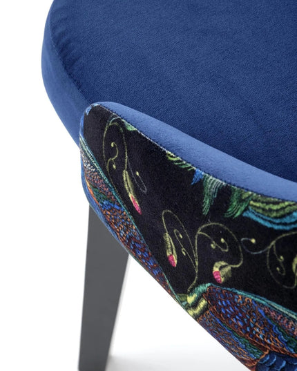 Decor tuoli - vihreä, sininen ja musta - KalusteDuo_Huonekaluliike_Ruokatuoli