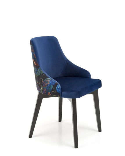 Decor tuoli - vihreä, sininen ja musta - KalusteDuo_Huonekaluliike_Ruokatuoli