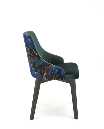 Decor tuoli - vihreä, sininen ja musta - KalusteDuo_Huonekaluliike_Ruokatuoli