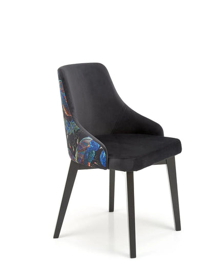 Decor tuoli - vihreä, sininen ja musta - KalusteDuo_Huonekaluliike_Ruokatuoli