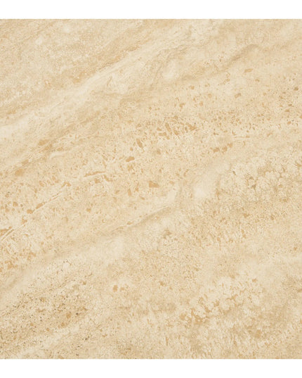 Delphi ruokapöytä 120 cm - keraaminen pöytälevy, travertiini/pähkinä - KalusteDuo_Huonekaluliike_ruokapöydät