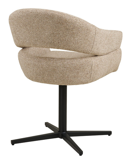 Dover ruokatuoli beige – pyörivä - #KalusteDuo_#Huonekaluliike_Ruokailutuoli