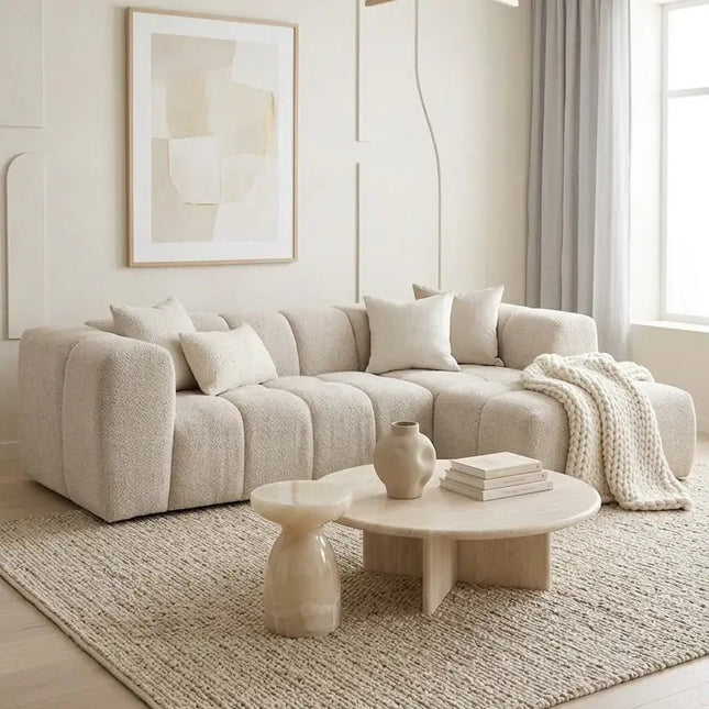 Duffy divaanisohva - beige tai harmaa - KalusteDuo_Huonekaluliike_divaanisohva