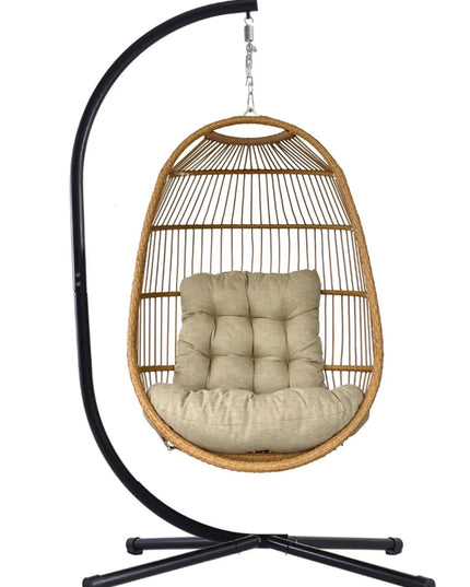 Elva riipputuoli - beige/musta - KalusteDuo_Huonekaluliike_Riipputuoli
