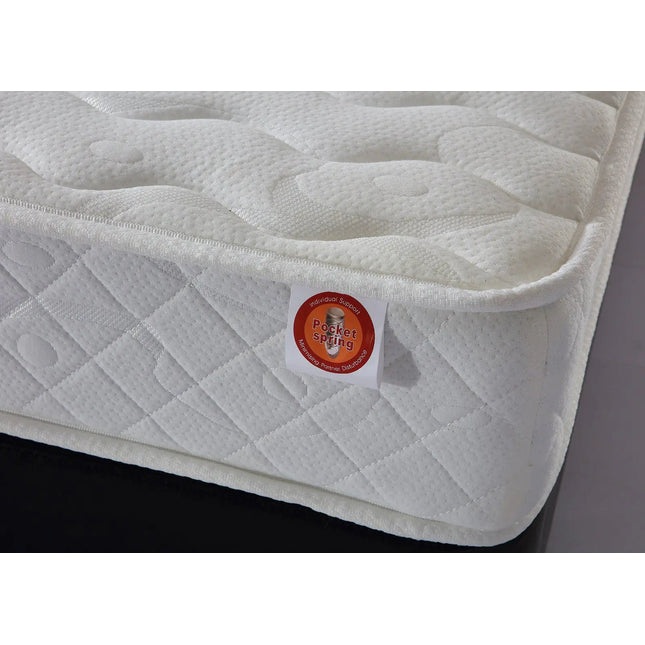 Elysia - joustinpatja pussijousituksella 80 - 90 - 120 - 140 - 160 - 180x200 cm - KalusteDuo_Huonekaluliike_joustinpatja