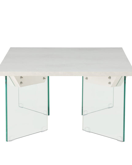 Ester sohvapöytä 120x80x42 cm - lasi / betoninvärinen - #KalusteDuo_#Huonekaluliike_Pöytä