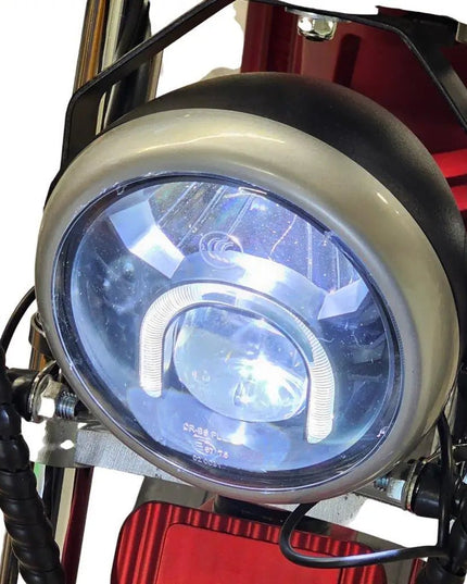 Etuvalo, Led 12V. Evo2 - KalusteDuo_Huonekaluliike_Sähköskootterin etuvalo