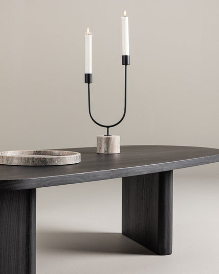 Grönvik sohvapöytä 130x65 cm - musta - KalusteDuo_Huonekaluliike_Pöytä