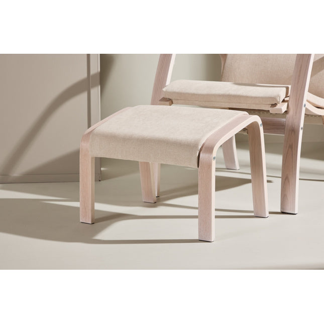 Grötö lepotuoli - tammiviilu / beige - KalusteDuo_Huonekaluliike_Nojatuoli