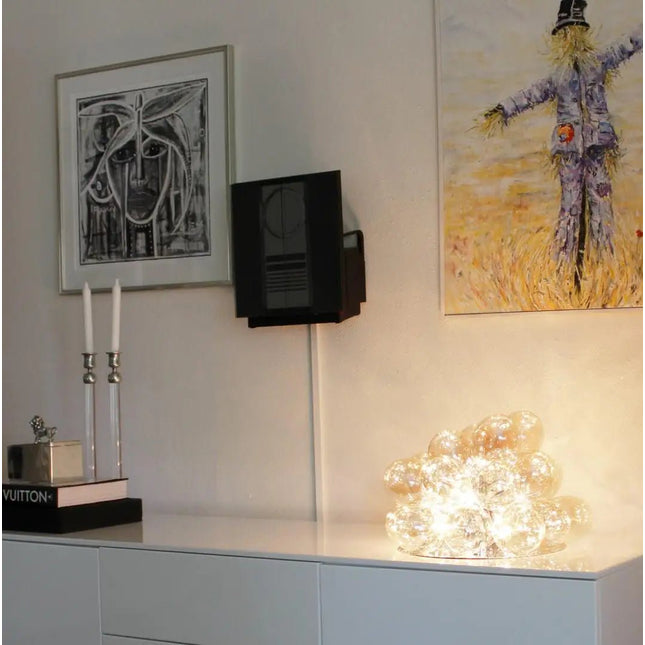 Gross Pöytävalaisin amberinvärinen - KalusteDuoHuonekaluliikePöytävalaisin