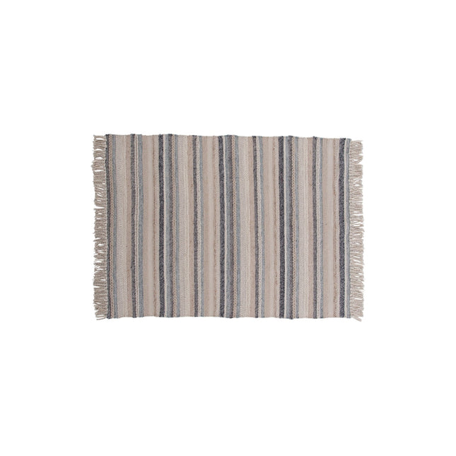 Gudha villamatto - 170*240 - beige / sininen - KalusteDuo_Huonekaluliike_Matto