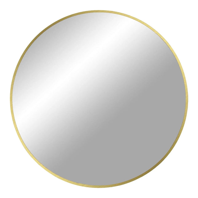 Halo – pyöreä seinäpeili, ø 80 cm, messinki - KalusteDuo_Huonekaluliike_Peili