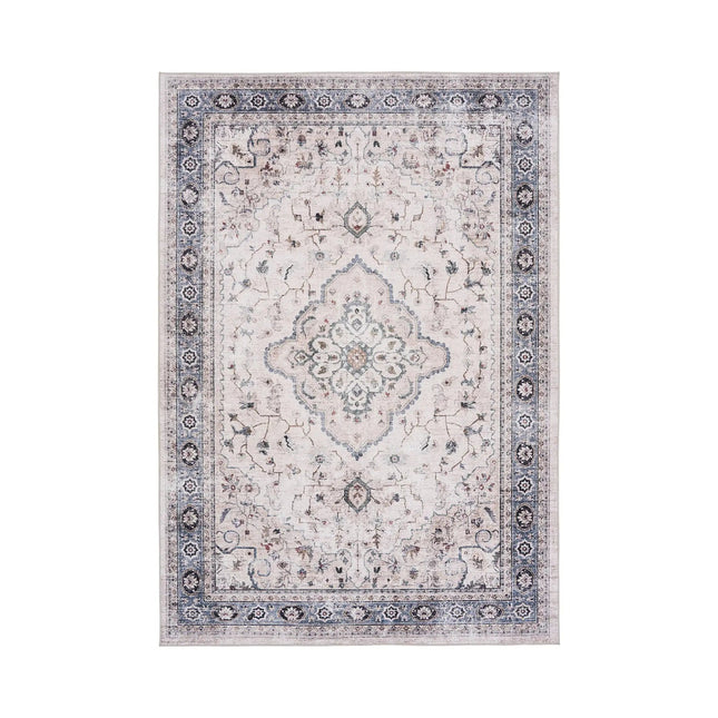 Havana matto 160x230 cm - luonnonvalkoinen/beige/pölynsininen - KalusteDuo_Huonekaluliike_matot