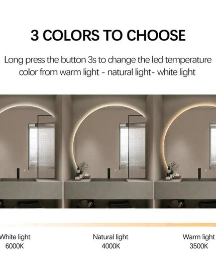 Haven LED vasen ‑seinäpeili 90 cm - KalusteDuo_Huonekaluliike_seinäpeili