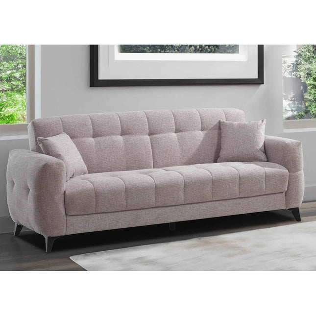 Hilla vuodesohva - terrakotta tai harmaa - KalusteDuo_Huonekaluliike_Vuodesohva