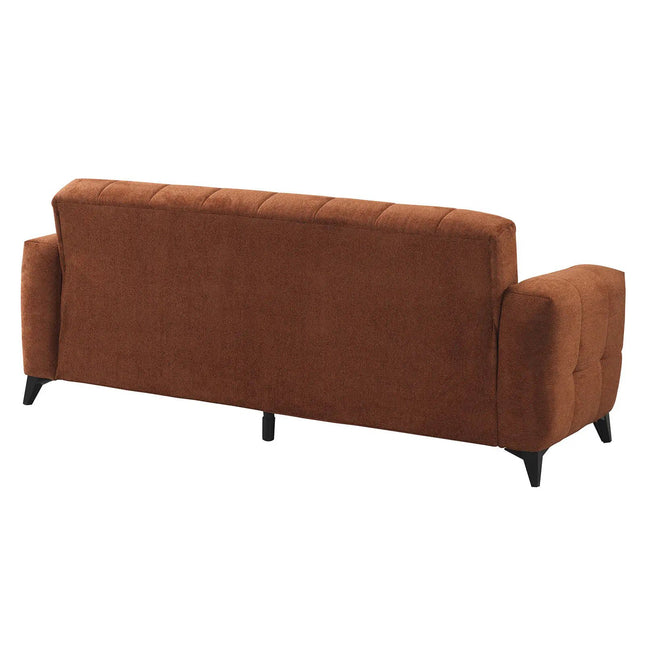 Hilla vuodesohva - terrakotta tai harmaa - KalusteDuo_Huonekaluliike_Vuodesohva