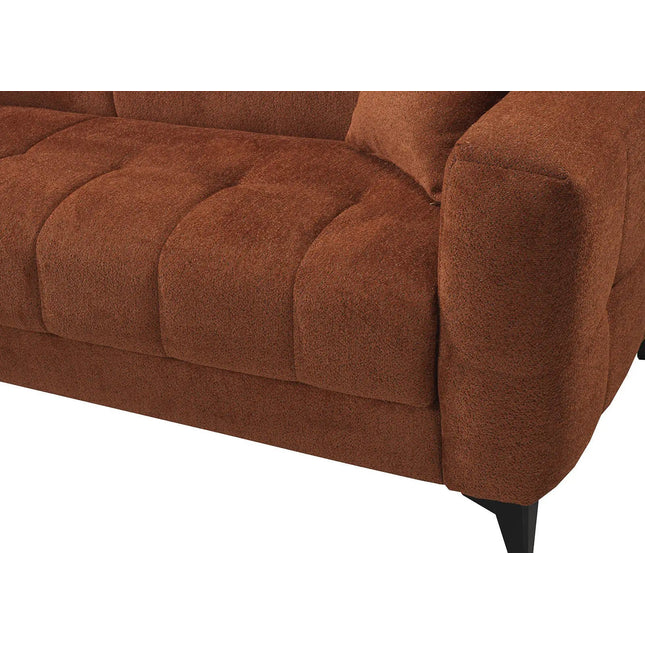 Hilla vuodesohva - terrakotta tai harmaa - KalusteDuo_Huonekaluliike_Vuodesohva