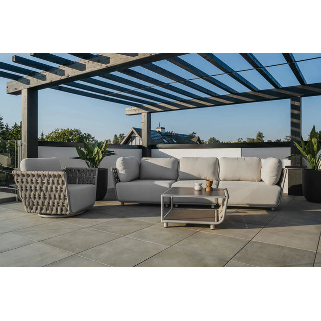 Hug 3‑istuttava sohva – Couture Jardin | Modulaarinen premium‑ulkosohva - KalusteDuo_Huonekaluliike_3 istuttava sohva
