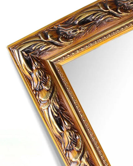 Imperial seinäpeili 75x120 cm – koristeellinen kulta‑kehys - KalusteDuo_Huonekaluliike_seinäpeili