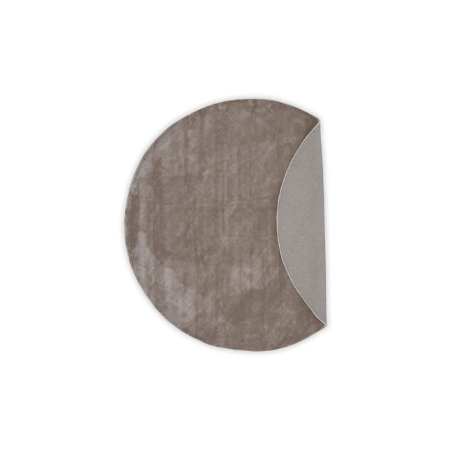 Indra viskoosimatto - ø200cm - beige - KalusteDuo_Huonekaluliike_Matto