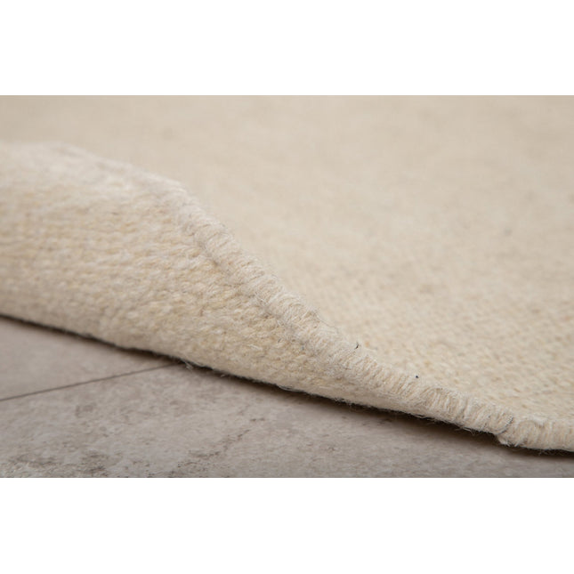 Jaipur villamatto - ø200- beige - KalusteDuo_Huonekaluliike_Matto