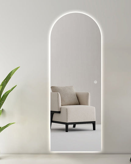 Jennifer LED‑kaaripeili 80x180 cm - kehyksetön - #KalusteDuo_#Huonekaluliike_LED-peilit