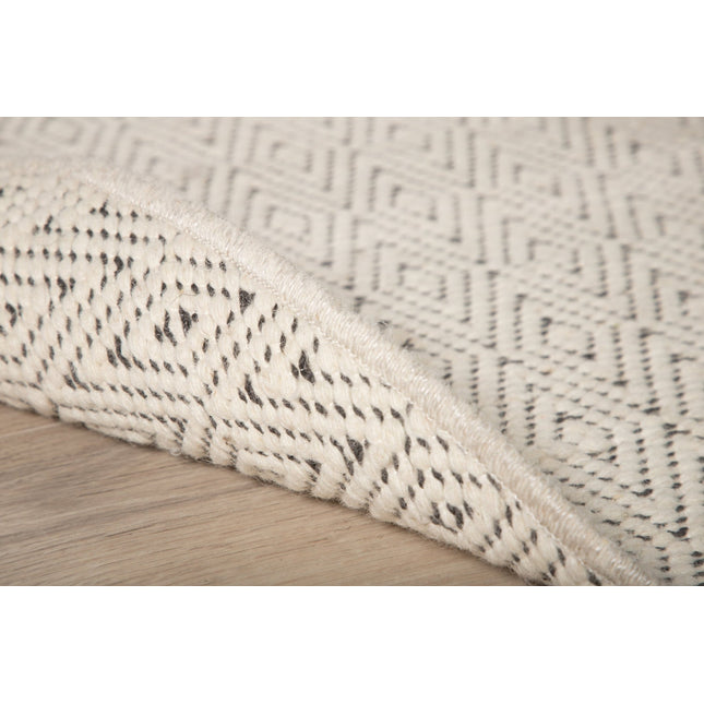 Julana villamatto - ø200 - beige - KalusteDuo_Huonekaluliike_Matto
