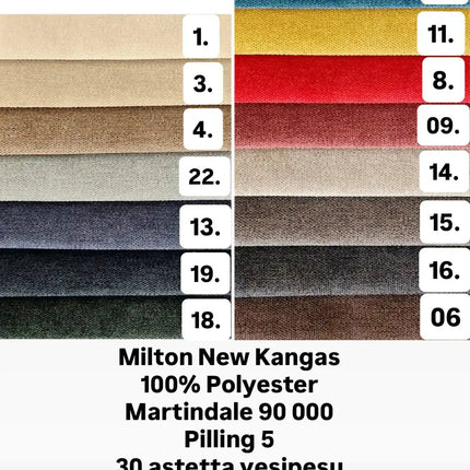 Kent 3 - istuttava vuodesohva pussijousituksella - KalusteDuoHuonekaluliikeVuodesohva