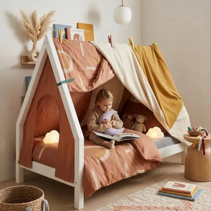 Kids’ Cabin – valkoinen lastensänky - KalusteDuo_Huonekaluliike_lastensänky