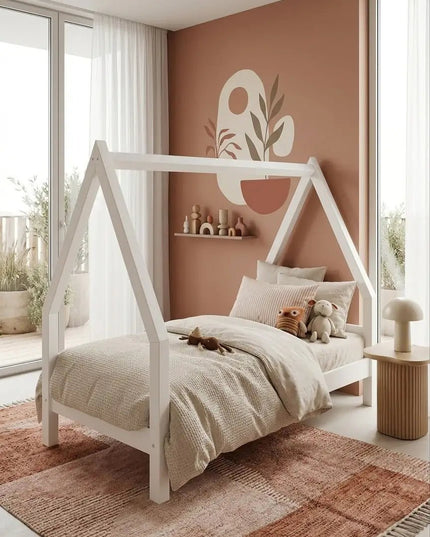 Kids’ Cabin – valkoinen lastensänky - KalusteDuo_Huonekaluliike_lastensänky