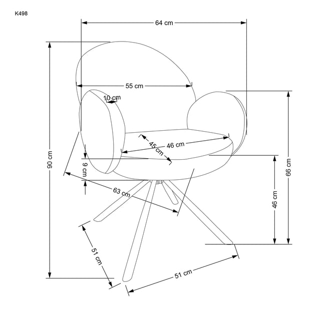 Kim ruokapöydän tuoli - KalusteDuo_Huonekaluliike_Ruokailutuoli