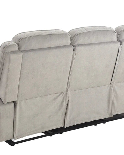 Koto 3‑istuttava recliner‑sohva – harmaa cozy‑kangas - KalusteDuo_Huonekaluliike_recliner sohva