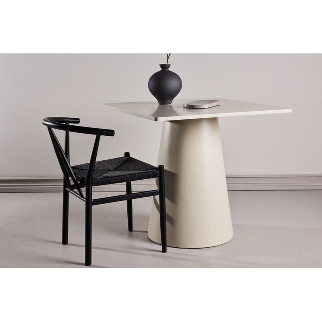 Lanzi ruokapöytä 80x80x75 cm - beige - KalusteDuo_Huonekaluliike_Ruokapöytä