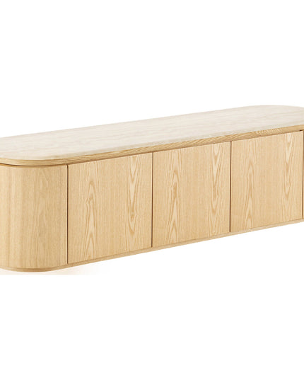 Larvik TV-taso 160 cm - graniitti/saarniviilu - KalusteDuo_Huonekaluliike_TV-tasot