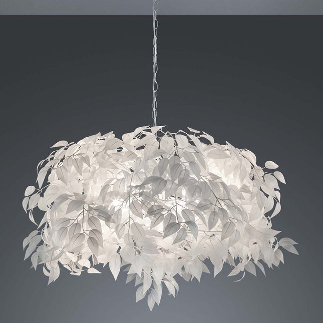 Leaf kattovalaisin 70 cm - kromi/valkoinen - #KalusteDuo_#Huonekaluliike_Kattovalaisin