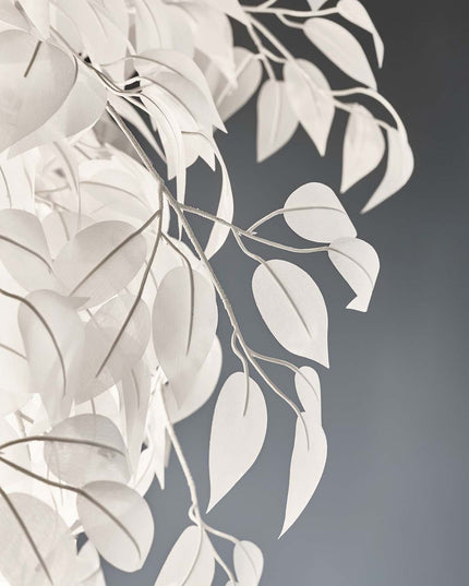 Leaf kattovalaisin 70 cm - kromi/valkoinen - #KalusteDuo_#Huonekaluliike_Kattovalaisin