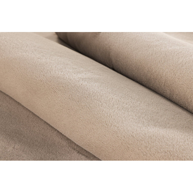 Leni 100 % polyesteri - 200*290 - Suorakaide-Beige - KalusteDuo_Huonekaluliike_Matto