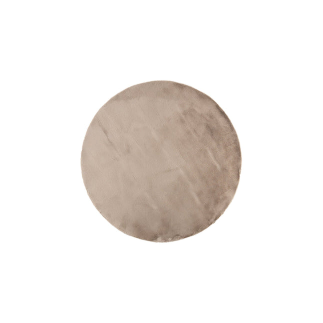 Leni 100 % polyesteri - ø200 - Pyöreä-Beige - KalusteDuo_Huonekaluliike_Matto