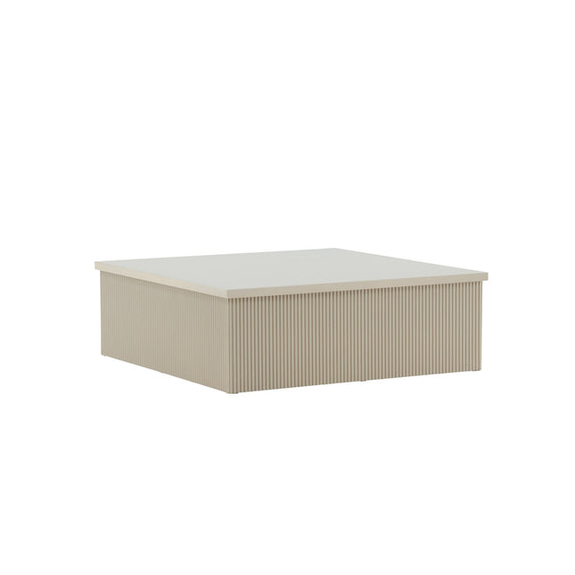 Lenox sohvapöytä 90x90 cm - Beige - KalusteDuo_Huonekaluliike_Pöytä