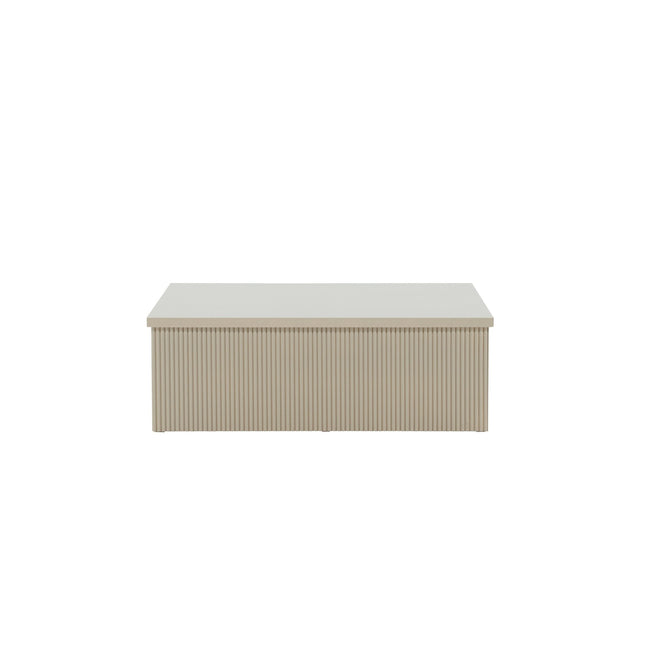 Lenox sohvapöytä 90x90 cm - Beige - KalusteDuo_Huonekaluliike_Pöytä