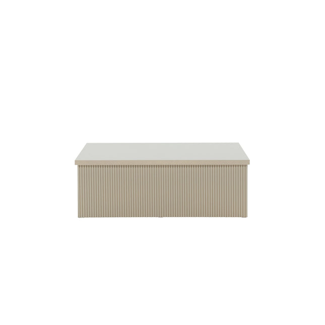 Lenox sohvapöytä 90x90 cm - Beige - KalusteDuo_Huonekaluliike_Pöytä