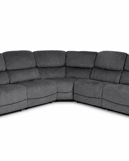 Levo recliner‑kulmasohva 300×300 cm – harmaa - KalusteDuo_Huonekaluliike_recliner kulmasohva