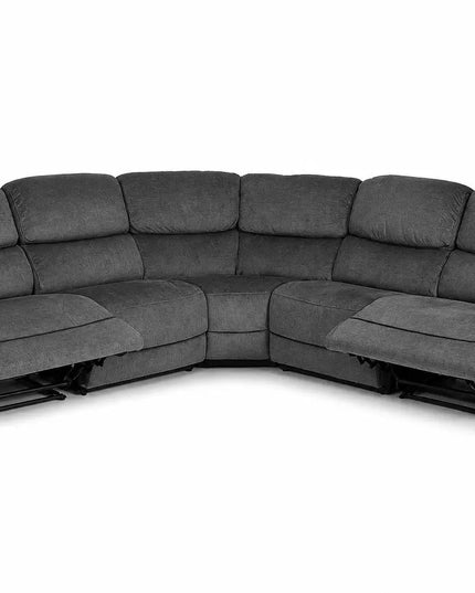 Levo recliner‑kulmasohva 300×300 cm – harmaa - KalusteDuo_Huonekaluliike_recliner kulmasohva