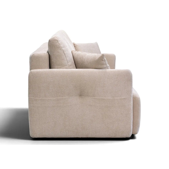Lisa 3‑istuttava vuodesohva - beige - KalusteDuo_Huonekaluliike_vuodesohva