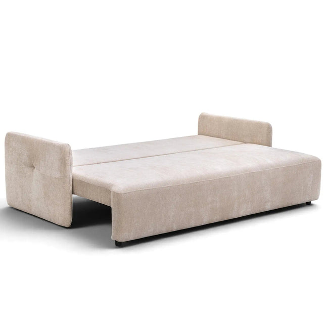 Lisa 3‑istuttava vuodesohva - beige - KalusteDuo_Huonekaluliike_vuodesohva